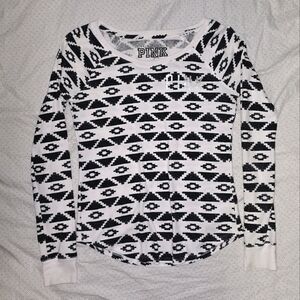 Pink thermal long sleeve shirt